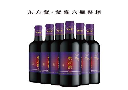 东方紫 紫赢干型桑葚酒 6支装