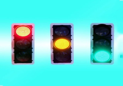 明邑交通400型红黄绿满盘三单元机动车信号灯 LED交通信号灯