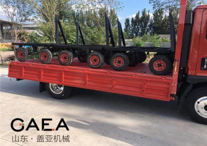 盖亚直销 7吨平板运输车 20吨牵引拖车 厂家供应