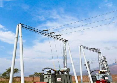 母线桥支架 杆塔支架 高速龙门架构 输电线路支架 光伏电力架构 万国支持来图加工