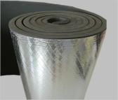 铝箔橡塑保温板 橡塑贴铝箔 铝箔橡塑板 安邦保温材料