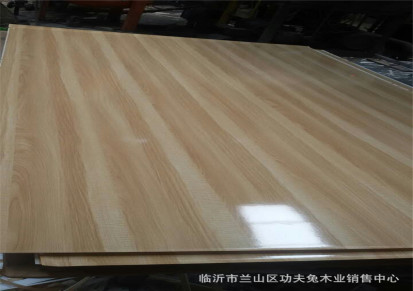 厂家批发新花色一级桐木板芯免漆生态板