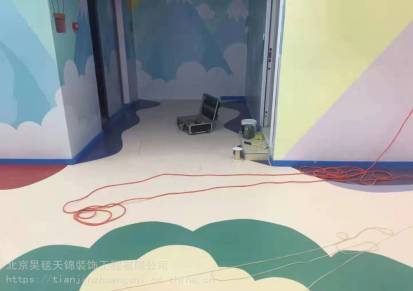 定制儿童pvc地板天锦pvc地胶幼儿园专用地胶