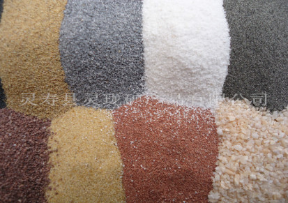 厂家常年供应 天然彩砂 真石漆用天然彩砂 规格齐全