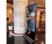 南京广告机厂家供应多恒65寸立式安卓网络广告机、机场酒店电子水牌