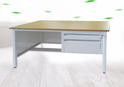 特美轩学生电脑台 卧室钢制书桌 单人六抽办公桌