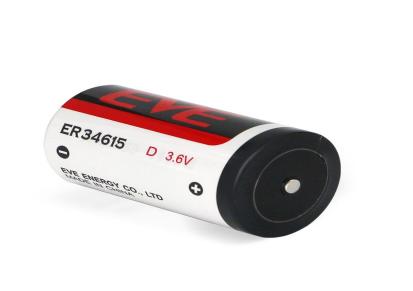 EVE亿纬锂能 ER34615锂亚柱式电池 3.6V容量型智能水表锂电池