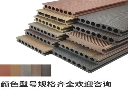 湖南湖北地区锦辰木塑地板塑木栏杆墙板供应压花板