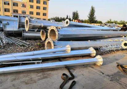 德鹏热镀锌钢结构电力钢管杆 多菱形高压耐张钢杆