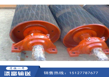 沧州添富专业生产定制煤矿电厂冶金专用传动滚筒改向滚筒排渣滚筒