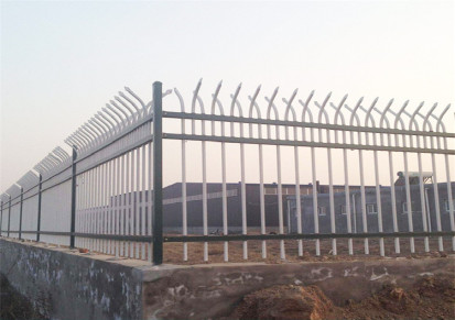 小区围墙护栏   加工定制  衡水   锌钢隔离栅  