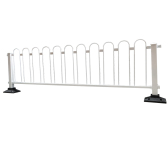京式护栏市政道路护栏施工围栏公路马路交通城市围墙防护栏