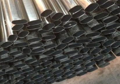 拉丝不锈钢圆管 不锈钢扁管批发 拉丝管源头厂家 - 裕广源