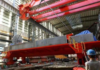 建材起重机山东生产厂家 半门式起重机械16吨20吨 山河龙门吊