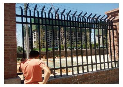 酒泉瓜州草坪围栏草坪围栏厂家工厂 围墙护栏