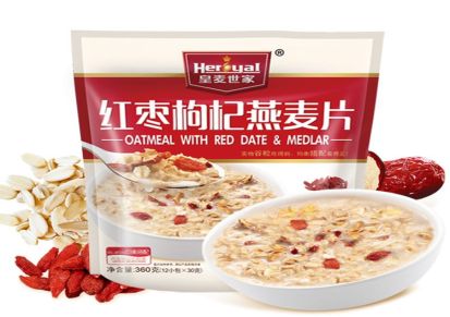 厂家直销支持供应商代理 红枣枸杞燕麦片360g 健康冲调食品