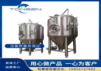 山东汤宸工厂定制1000L发酵罐 啤酒屋 清吧设备厂 厂家直销