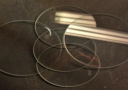 泽容玻璃科技生产定制 前置筒灯玻璃 异形圆形