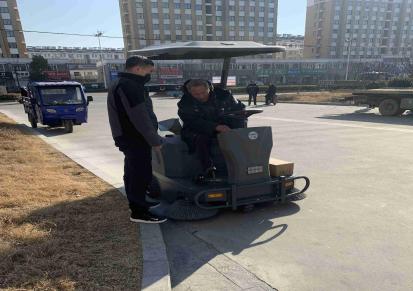 徐州尚锦长淮中型驾驶式扫地机 工厂物业保洁电动垃圾清扫车