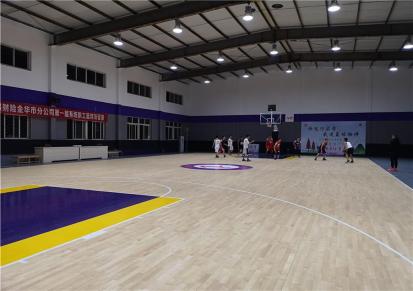 篮球馆运动木地板 室内运动木地板专用 木地板生产厂家