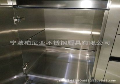 橱柜不锈钢整体橱柜不锈钢橱柜烤漆门板生产加工