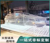 大型透明车道具模型制作安装 加工非标定制 一体化设计施工 上海佳吉展览