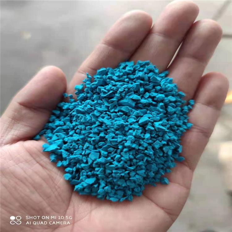 青海幼儿园epdm彩色颗粒 小区EPDM塑胶地面 橡胶颗粒 众创建合
