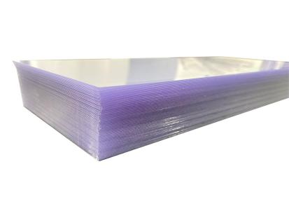 盟裕 PVC塑料片 单双面透明覆膜胶片