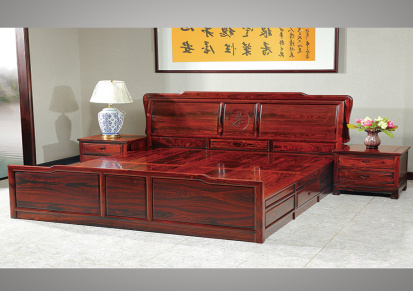 东阳红木床的价格质量放心可靠「多图」