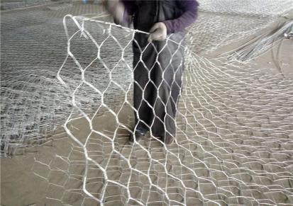 丰海石笼厂家生产 铁丝网 低碳钢丝勾花 格宾网河道治理网