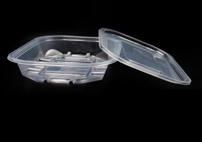 PP塑料餐盒 一次性带盖长方形打包盒 快餐便当盒优旭厂家批发