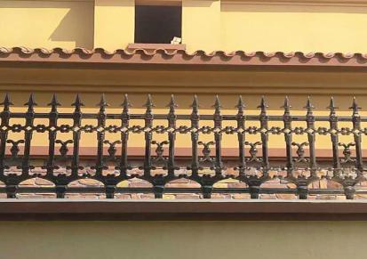 新乡鑫栏别墅复式洋房室内楼梯护栏 欧式铝镂空雕花栏杆美观