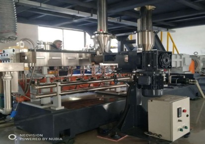 南京棉亚 科研实验室用小型三螺杆造粒机 低速高扭实验室用造粒机