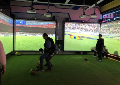 互动足球2.0,室内数字运动互动投影足球,智能训练系统