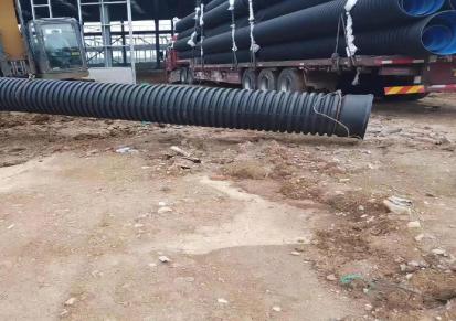 杭州德塑聚乙烯HDPE双壁波纹管污雨水排放