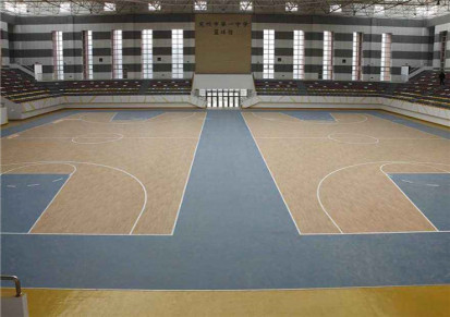 集英厂家直供篮球pvc地胶 室外球场地胶 篮球场地胶垫 实力厂家 品质保证