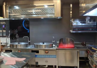 儋州市金艺工厂学校公司食堂成套商用厨房设备生产厂家供应厨具