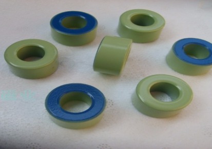 高度26mm蓝绿铁粉磁芯  深圳磁环生产厂家供应 T106-52D环保磁环