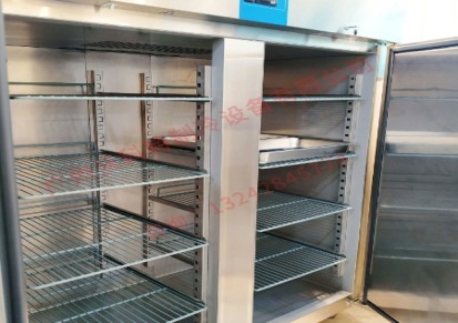 广州沃科特厨房制冷设备商用冰箱 风冷直冷四门双机双温冷藏冷冻柜