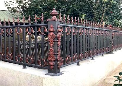 堂峰定制铝艺护栏小区阳台扶手花园庭院铝艺围墙院子铝合金别墅围栏