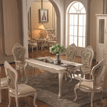 厂家直销欧式餐椅 实木成套家具欧式餐椅  FA-665 品质保证