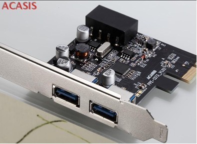阿卡西斯AP-02US超高速USB3.0扩展卡转接卡PCI卡
