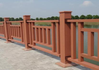 贵州塑木栏杆栈道园林塑木围栏公园木塑护栏景区木塑栏杆塑木地板