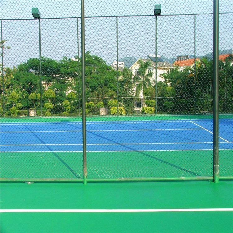 羽毛球场护栏网 羽毛球场围网 球场围网施工 腾诚金属品种齐全