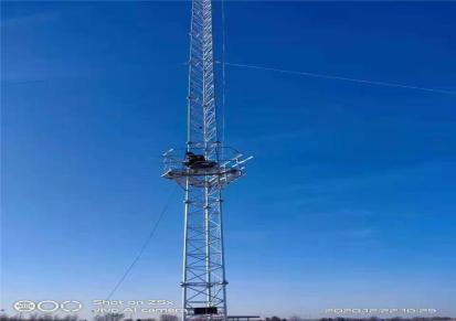 洁强塔业 测风塔 110米拉线测风塔架 免费设计