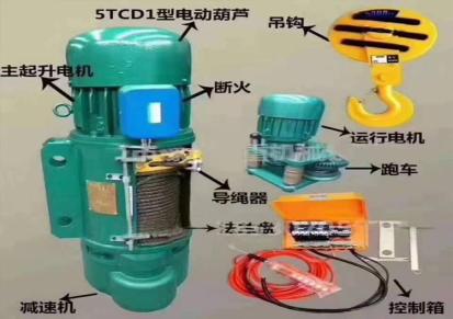 重庆防爆电动葫芦 小型电动葫芦 悬挂式电动葫芦 CD1 MD1 推荐中冶起重机