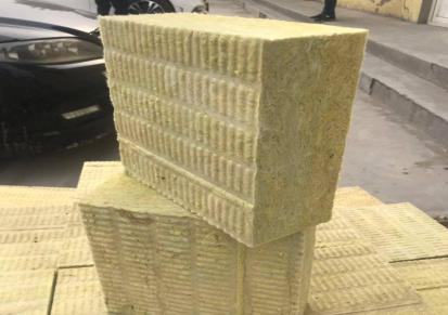 现货批发防水岩棉板 不燃竖丝复合50mm密度外墙保温岩棉板