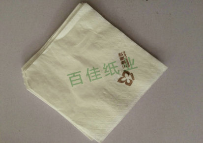 广告餐巾纸定做 濮阳餐巾纸 百佳纸业有限公司 