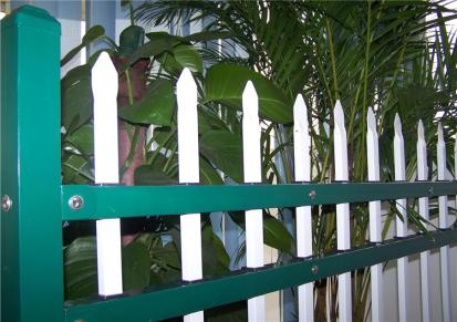 万千庭院外墙锌钢栅栏 供应小区围墙栏杆 阳台锌钢围栏规格定制