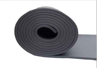 高密度隔热橡塑板批发 阻燃b1级橡塑保温板 复合铝箔橡塑海绵板